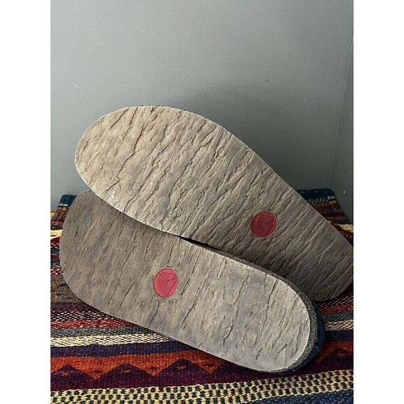 Haflinger Wool Slip On Clogs Mules Dark Gray Wool Mens 50 - Picture 7 of 7